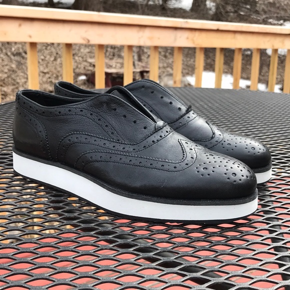 Rag Bone Brogue Wingtips Laceless 9m 